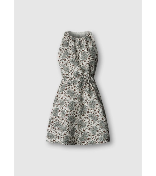 VESTIDO CORA ESTAMPADO EN MEZCLA DE LINO PEPE JEANS