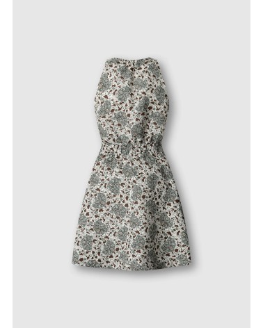VESTIDO CORA ESTAMPADO EN MEZCLA DE LINO PEPE JEANS