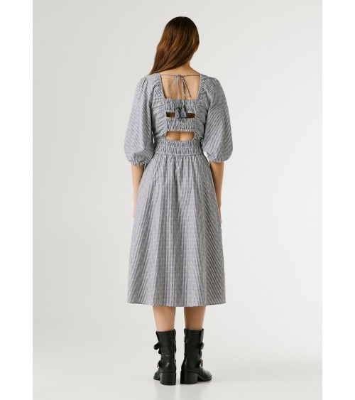 VESTIDO DE ALGODÓN ESPALDA ESCOTADA PEPE JEANS