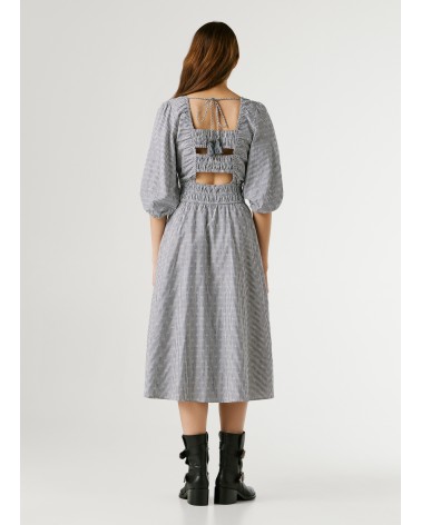 VESTIDO DE ALGODÓN ESPALDA ESCOTADA PEPE JEANS
