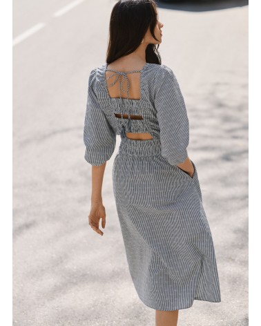 VESTIDO DE ALGODÓN ESPALDA ESCOTADA PEPE JEANS