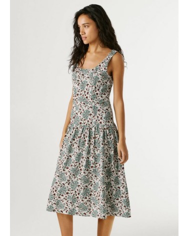 VESTIDO CHELSEA EN MEZCLA DE LINO PEPE JEANS