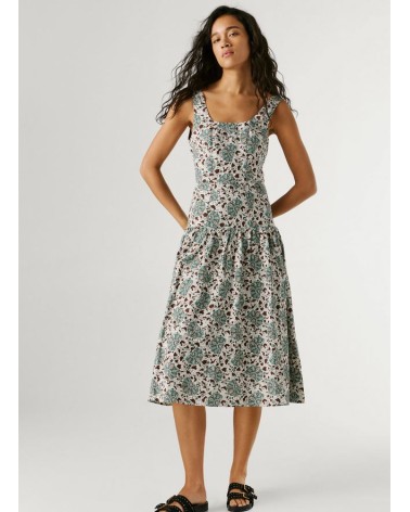 VESTIDO CHELSEA EN MEZCLA DE LINO PEPE JEANS