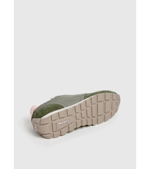 ZAPATILLAS JANE EN VERDE Y ROSA PEPE JEANS