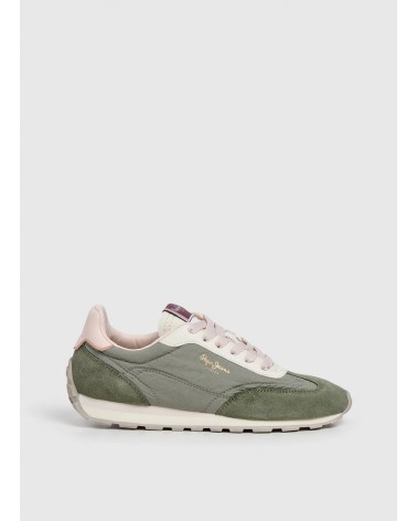 ZAPATILLAS JANE EN VERDE Y ROSA PEPE JEANS