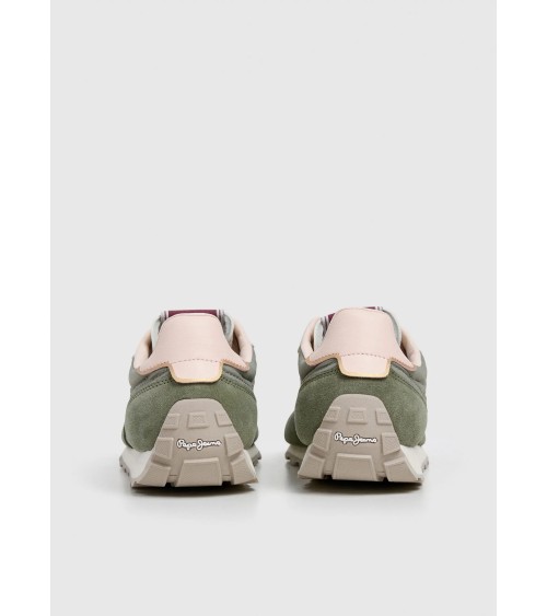 ZAPATILLAS JANE EN VERDE Y ROSA PEPE JEANS