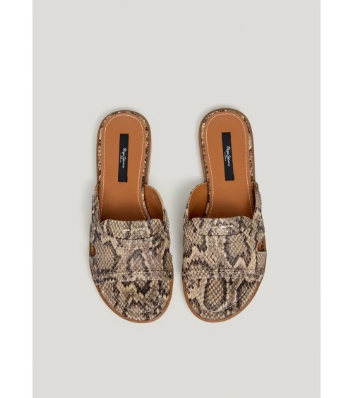 SANDALIAS PLANAS ANIMAL PRINT PEPE JEANS