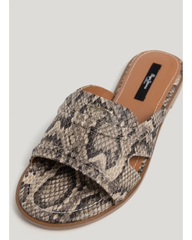 SANDALIAS PLANAS ANIMAL PRINT PEPE JEANS