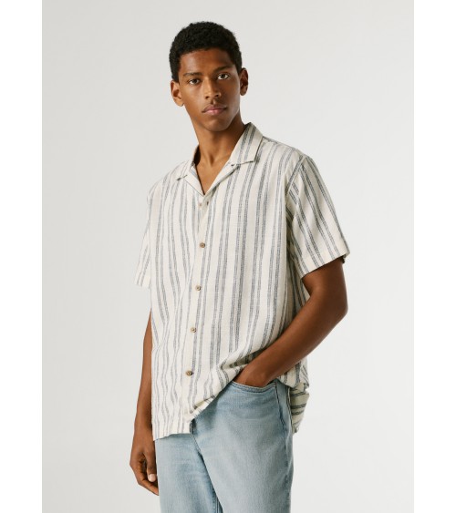 CAMISA PERSHORE CUELLO HABANERO PEPE JEANS