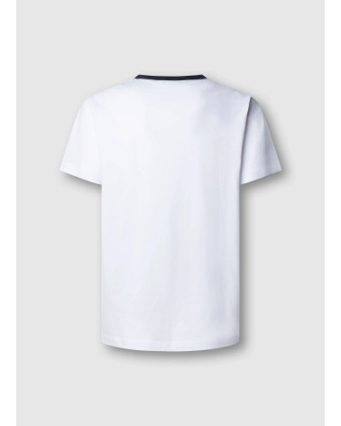 CAMISETA BÁSICA CUELLO A CONTRASTE PEPE JEANS