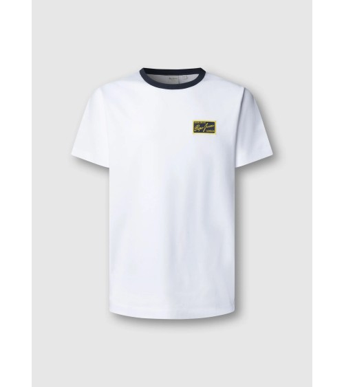CAMISETA BÁSICA CUELLO A CONTRASTE PEPE JEANS