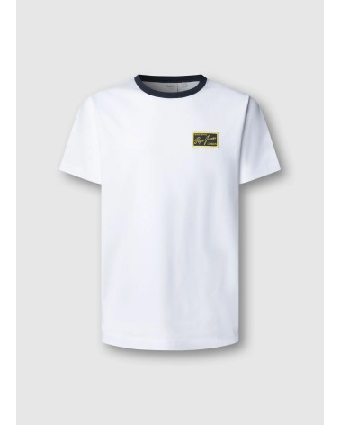 CAMISETA BÁSICA CUELLO A CONTRASTE PEPE JEANS