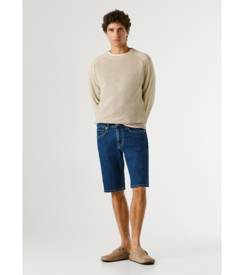 PANTALÓN CORTO VAQUERO CORTE RECTO PEPE JEANS
