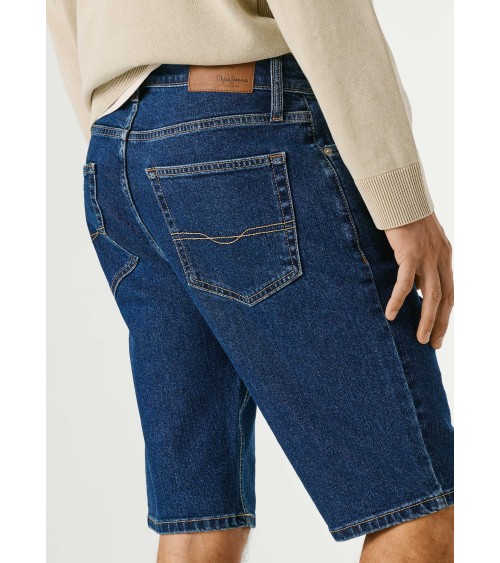 PANTALÓN CORTO VAQUERO CORTE RECTO PEPE JEANS