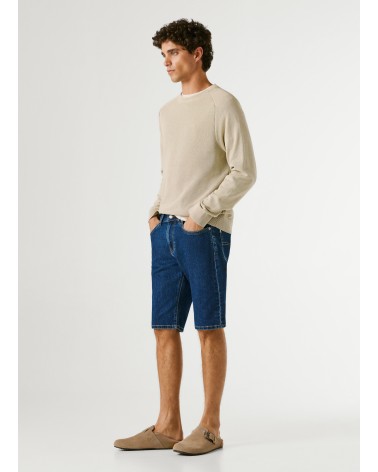PANTALÓN CORTO VAQUERO CORTE RECTO PEPE JEANS
