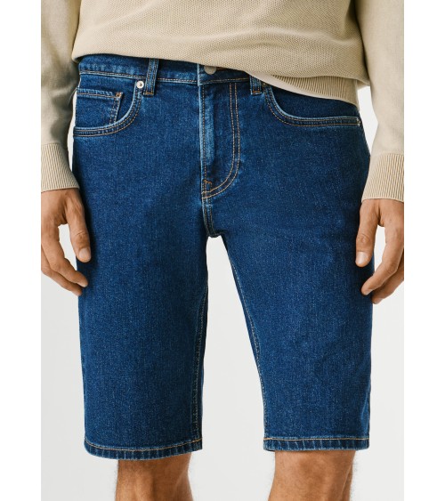 PANTALÓN CORTO VAQUERO CORTE RECTO PEPE JEANS