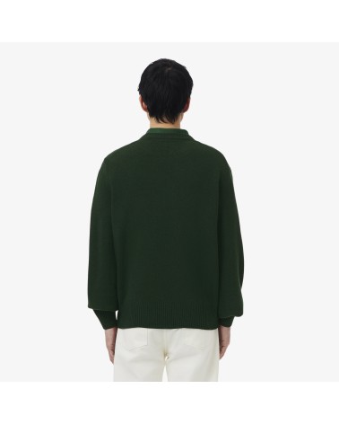 JERSEY CUELLO REDONDO DE LANA LACOSTE
