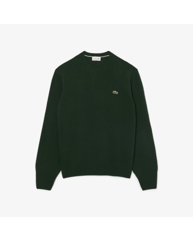 JERSEY CUELLO REDONDO DE LANA LACOSTE