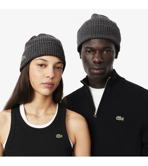 GORRO ACANALADO LACOSTE