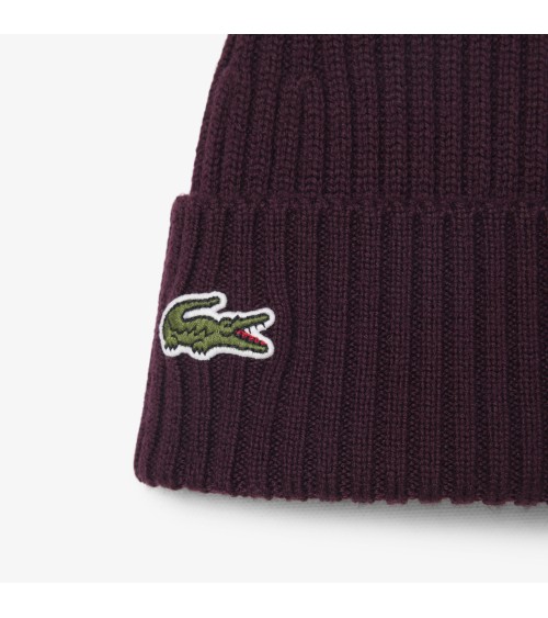 GORRO ACANALADO LACOSTE