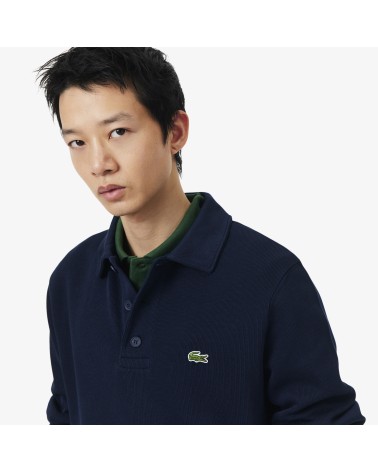 SUDADERA POLO CUELLO ACANALADO LACOSTE