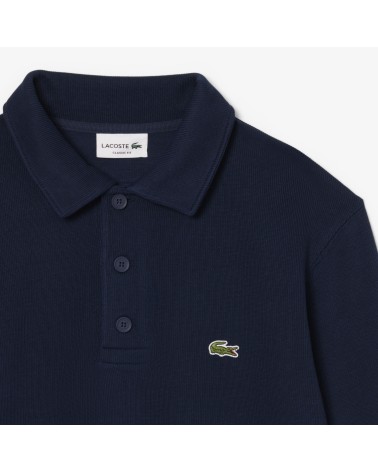 SUDADERA POLO CUELLO ACANALADO LACOSTE
