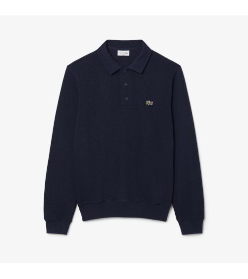 SUDADERA POLO CUELLO ACANALADO LACOSTE