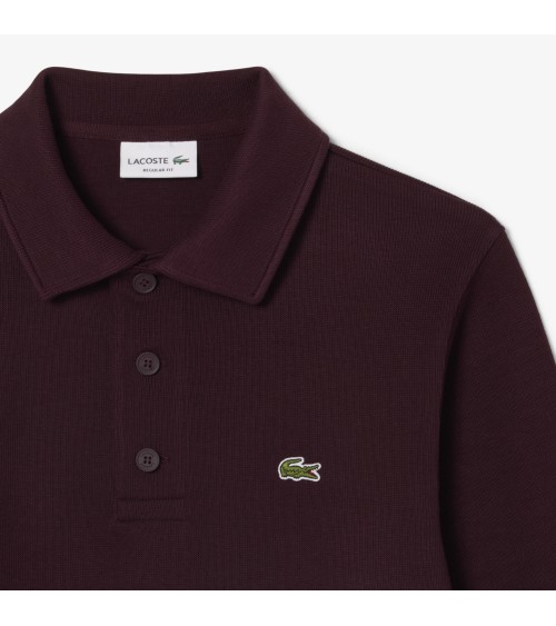 SUDADERA POLO CUELLO ACANALADO LACOSTE