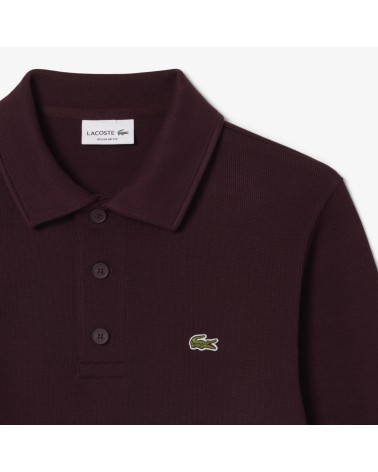 SUDADERA POLO CUELLO ACANALADO LACOSTE