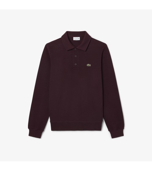 SUDADERA POLO CUELLO ACANALADO LACOSTE