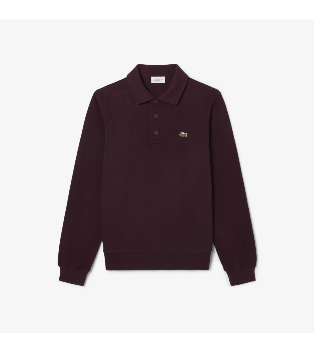 SUDADERA POLO CUELLO ACANALADO LACOSTE