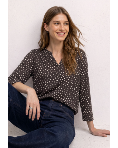 CAMISETA TIPO BLUSA DE LUNARES STREET ONE