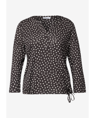 CAMISETA TIPO BLUSA DE LUNARES STREET ONE