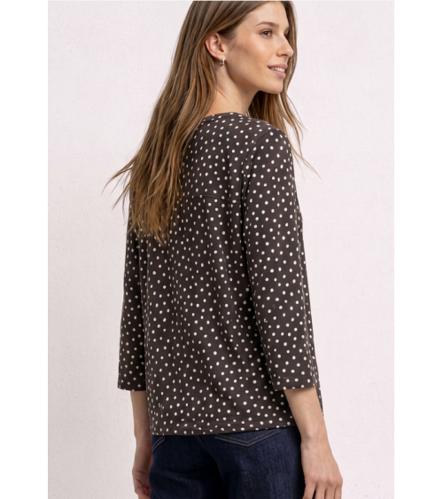 CAMISETA TIPO BLUSA DE LUNARES STREET ONE