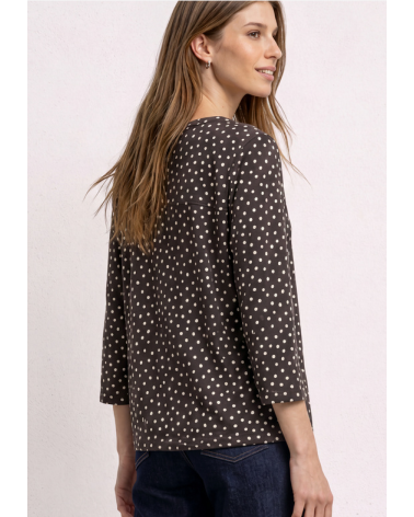 CAMISETA TIPO BLUSA DE LUNARES STREET ONE