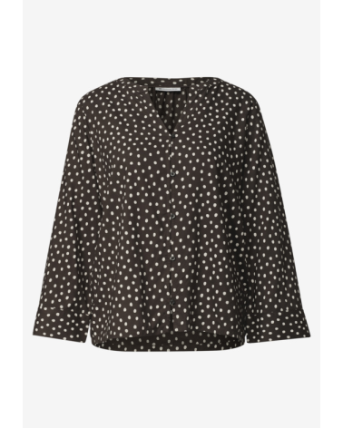 BLUSA CON BOTONES DE LUNARES STREET ONE