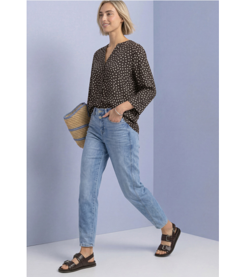 BLUSA CON BOTONES DE LUNARES STREET ONE