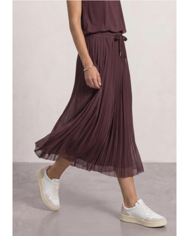 FALDA MIDI PLISADA STREET ONE
