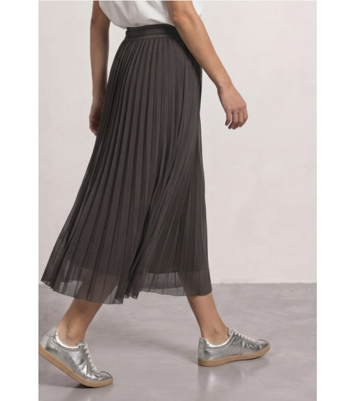 FALDA MIDI PLISADA STREET ONE