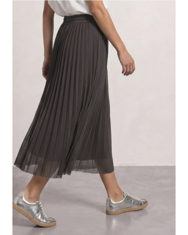 FALDA MIDI PLISADA STREET ONE