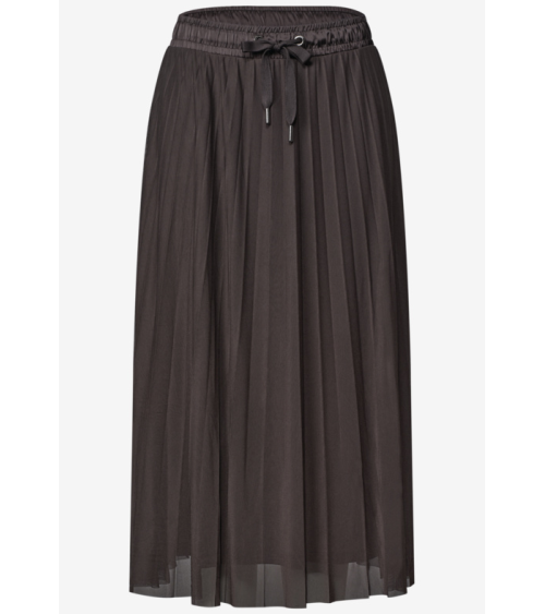 FALDA MIDI PLISADA STREET ONE