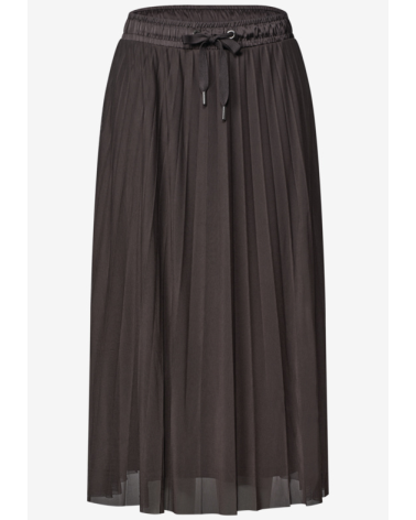 FALDA MIDI PLISADA STREET ONE