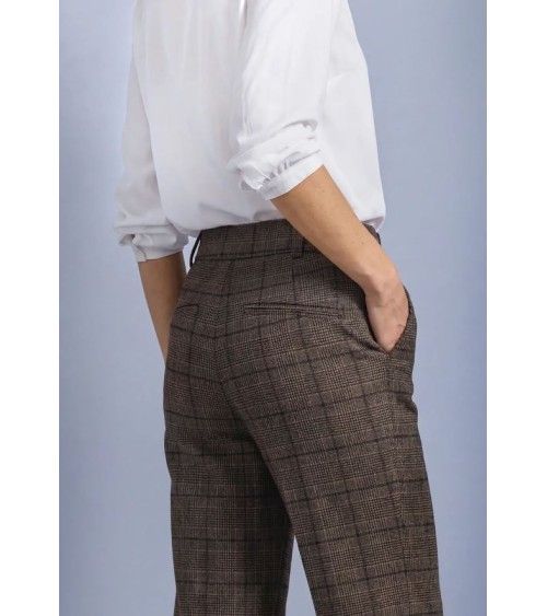 PANTALÓN DE CUADROS ELÁSTICO STREET ONE