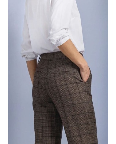 PANTALÓN DE CUADROS ELÁSTICO STREET ONE