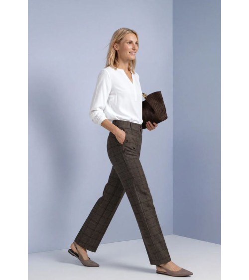 PANTALÓN DE CUADROS ELÁSTICO STREET ONE