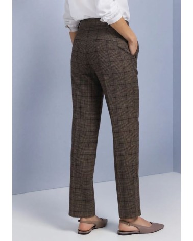 PANTALÓN DE CUADROS ELÁSTICO STREET ONE