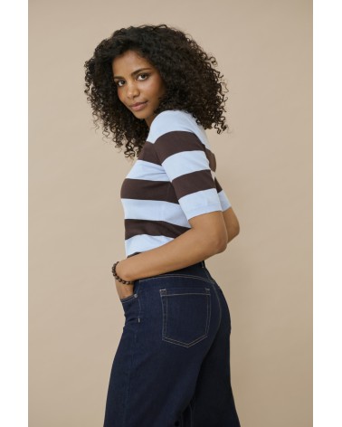 JERSEY LIZZA DE MANGA CORTA KAFFE