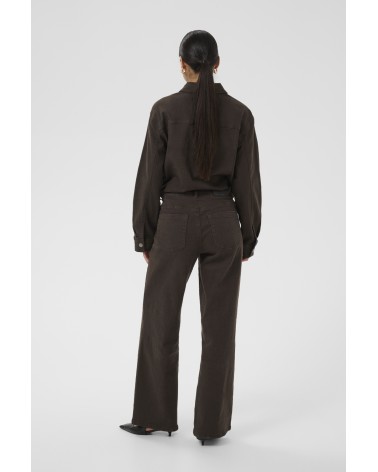PANTALÓN VAQUERO MARRÓN KABOOK DE KAFFE