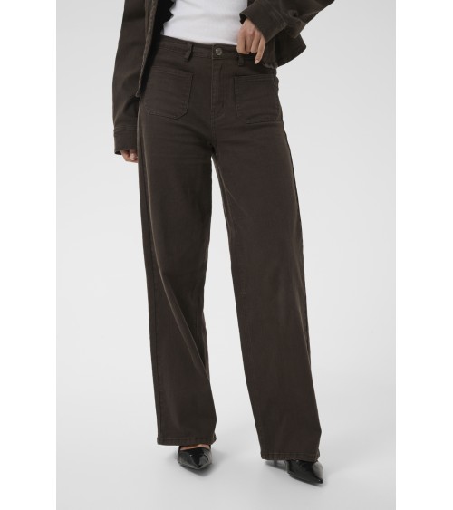 PANTALÓN VAQUERO MARRÓN KABOOK DE KAFFE