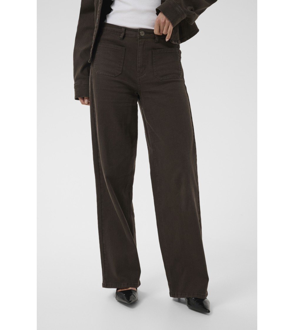 PANTALÓN VAQUERO MARRÓN KABOOK DE KAFFE